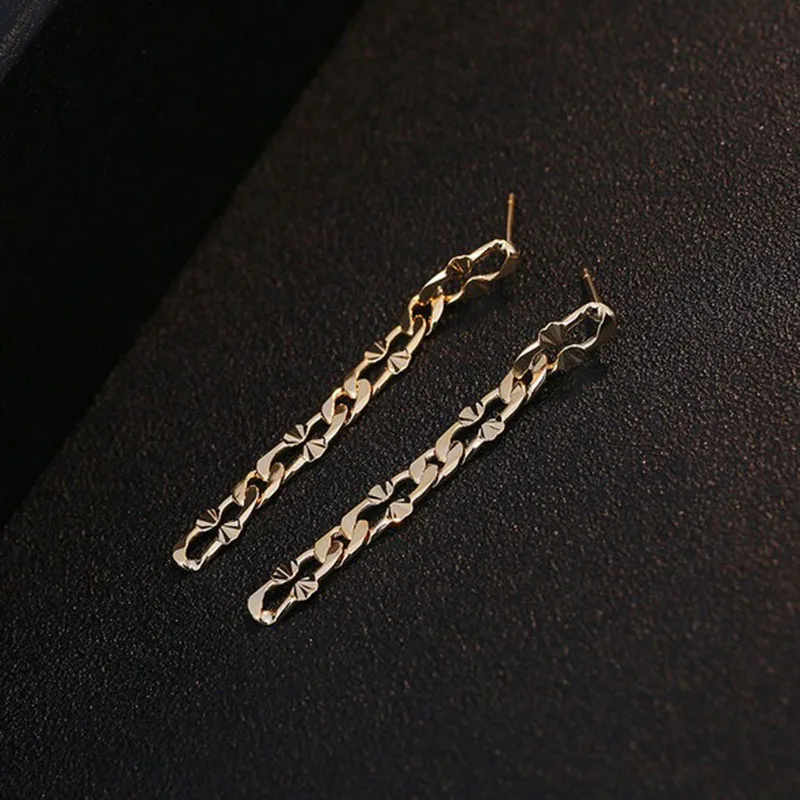 

Korean fashion luxury chain earrings/pendientes mujer moda 2018/brincos/boucle d'oreille/kolczyki/orecchini donna/ohrringe