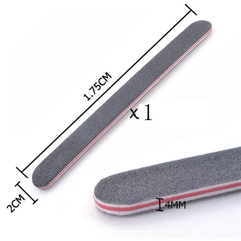 ROSALIND 6 Pieces/lot Nail Gel Art File Durable Buffing Grit Sand Block For Manicure Natural Sponges Buffers | Красота и здоровье