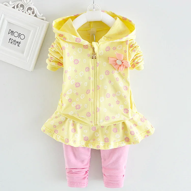 2016 новой детской одежды предприятия девочка осень одежда хлопок костюм |