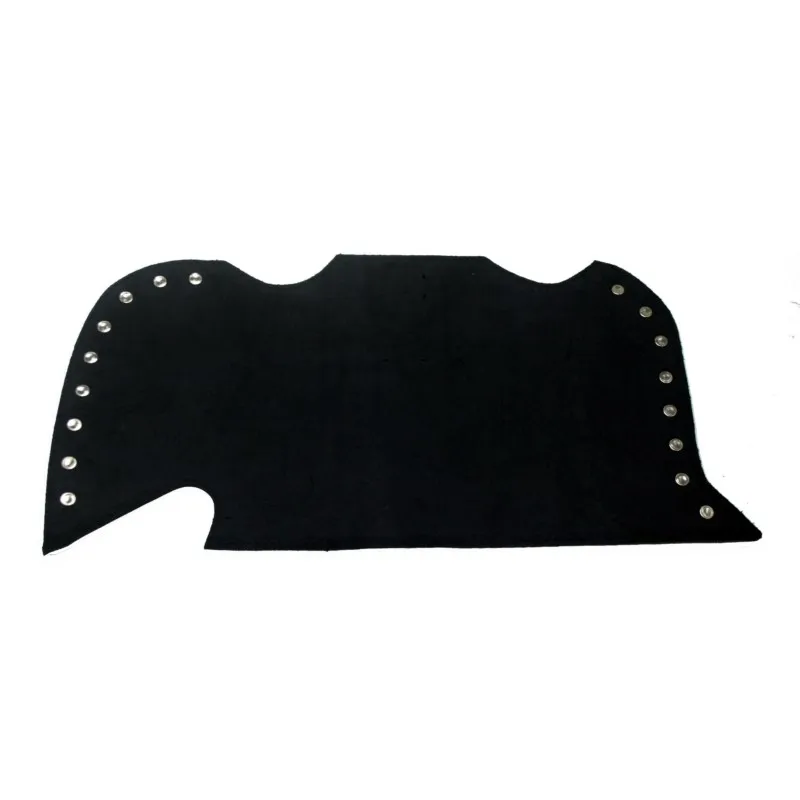 Черное Кожаное Седло Cherk защитные дефлекторы поднятые шпильки для Harley Davidson Touring