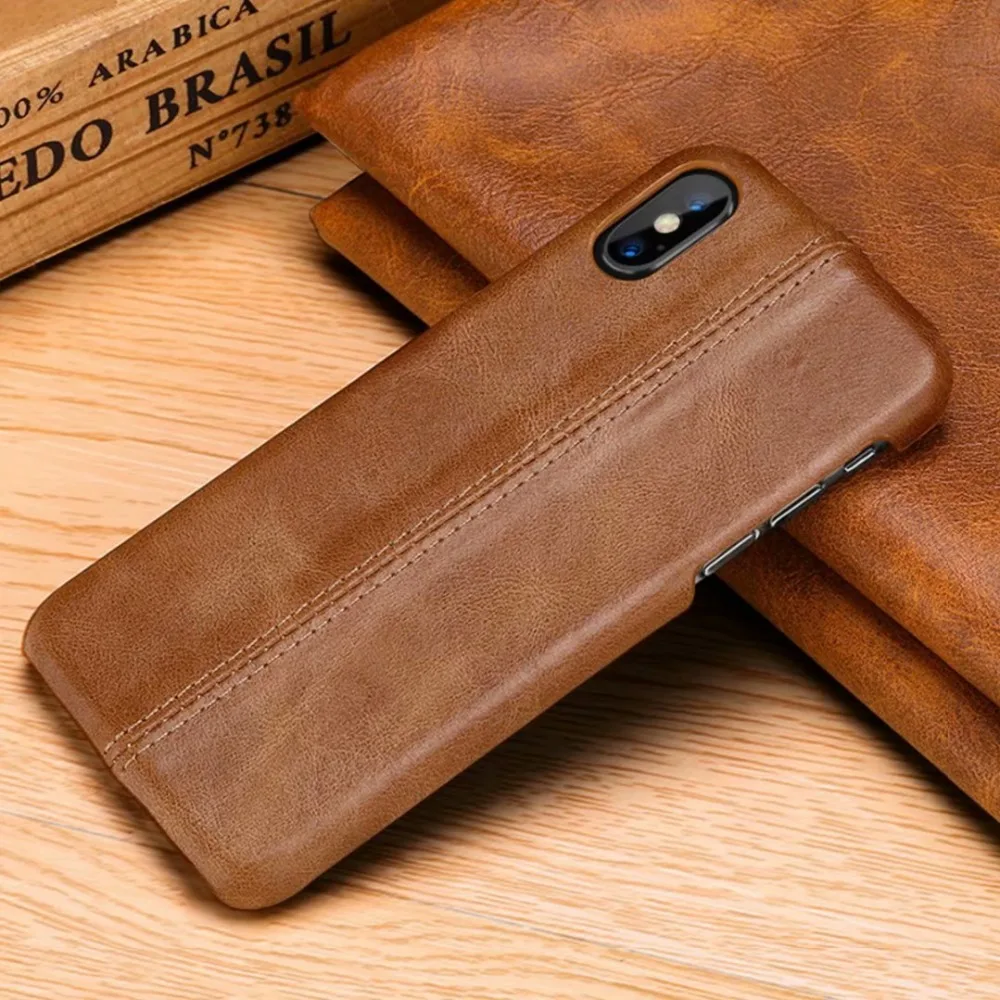 Чехол из натуральной кожи для iPhone 11 Pro Max Xs Max XR X 8 7 6s 6 Plus, роскошный Ультратонкий чехол для телефона, задняя крышка