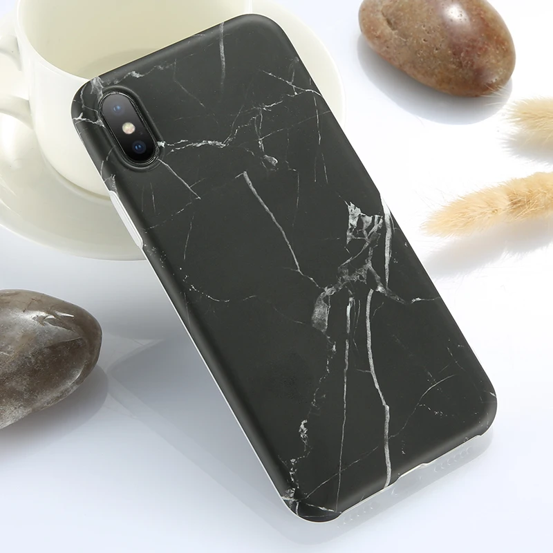 Мраморный чехол для iPhone 6 6s 7 8 Plus роскошные мягкие силиконовые чехлы телефонов X XS