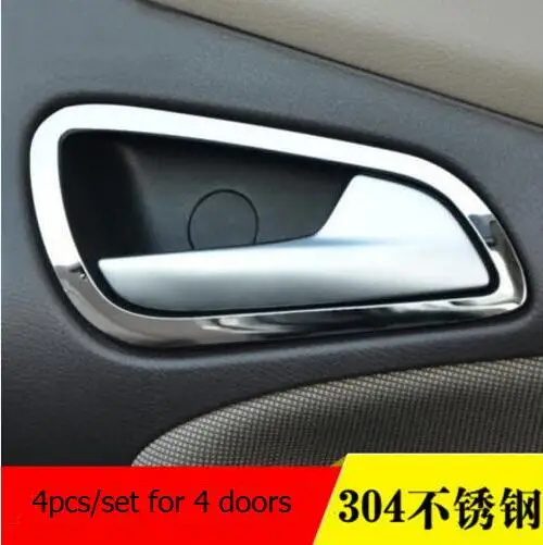 4 шт./компл. нержавеющие стальные межкомнатные двери ручное украшение кольцо