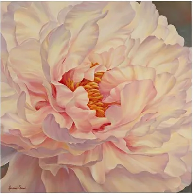 Набор для вышивки крестиком 14CT набор рукоделия с лепестками пиона нефритовым