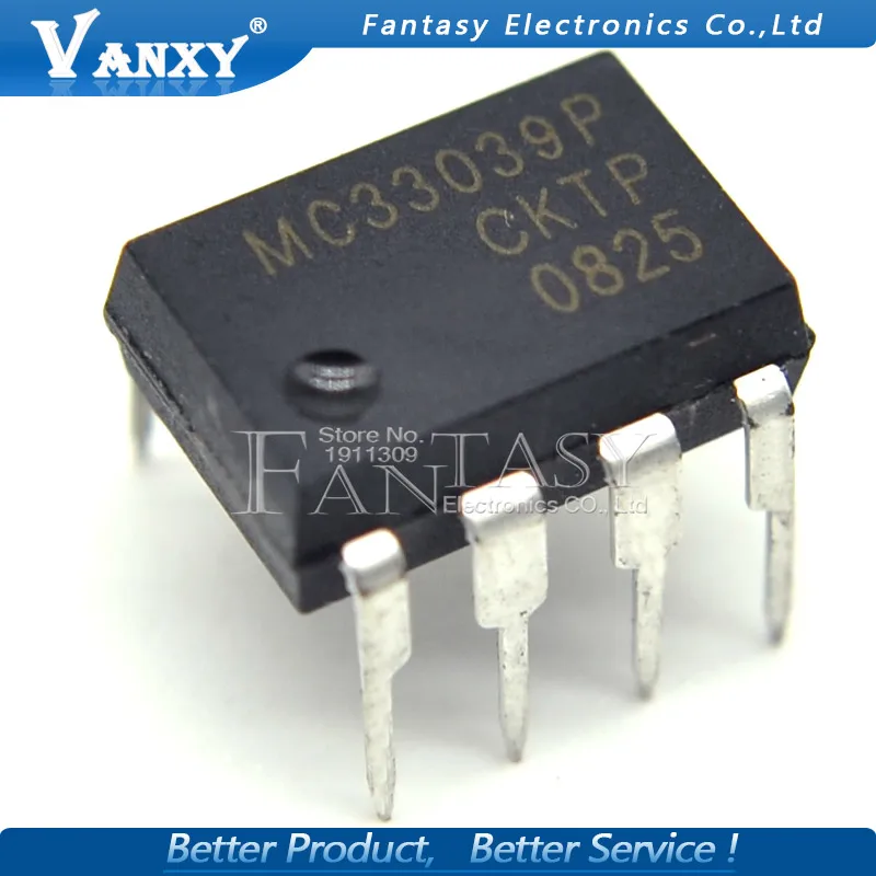5 шт. MC33039P DIP8 MC33039 DIP 33039 DIP-8 MC33039PG | Электронные компоненты и принадлежности