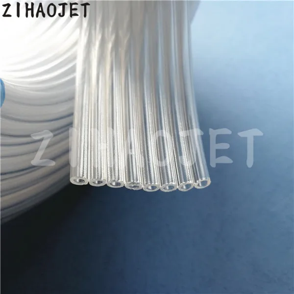 Чернильная трубка 3 мм * 2 8 линий прозрачная для Epson 4880 4800 7880 Allwin Human Mimaki Roland Xuli DX4 DX5