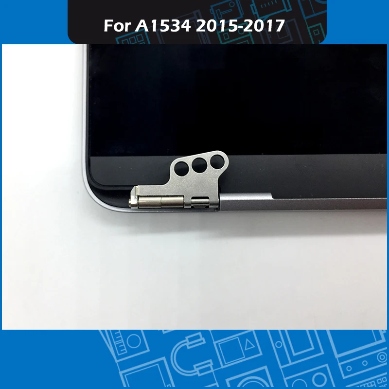 Год A1534 дисплей полная сборка для Macbook retina 1" ЖК-экран сборка серый космос EMC 2746 2991 3099