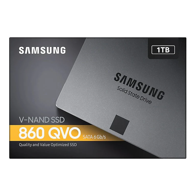 SAMSUNG высокоскоростной 1 ТБ 2 4 SSD 860 QVO Внутренний твердотельный диск HDD жесткий SATA 3 5