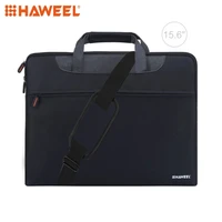 haweel laptop bag for macbook 15 6 inch zipper shoulder waterproof handheld oxford cloth laptop sleeve bags for lenovo