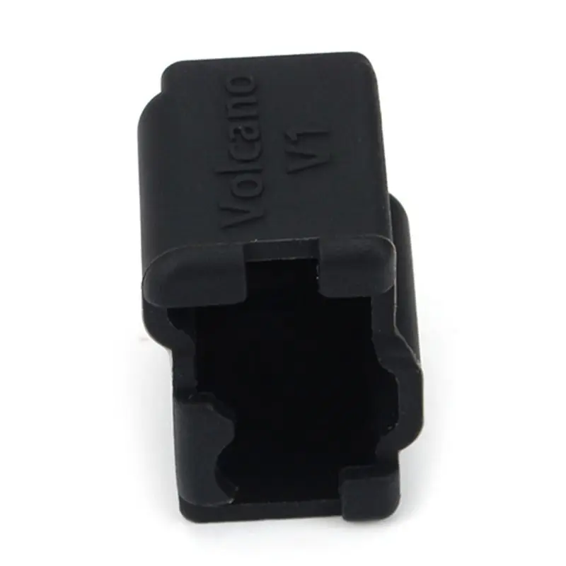 V1 силиконовые носки черный нагреваемый вулкан блок J-выход Hotend Bowden прямой