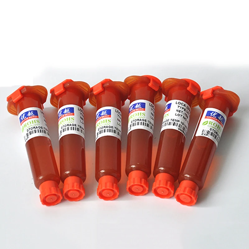 10M UV Glue Liquid Optical Clear Adhesive Repair Replacement For Touch Screen iPhone Cell Phone |
