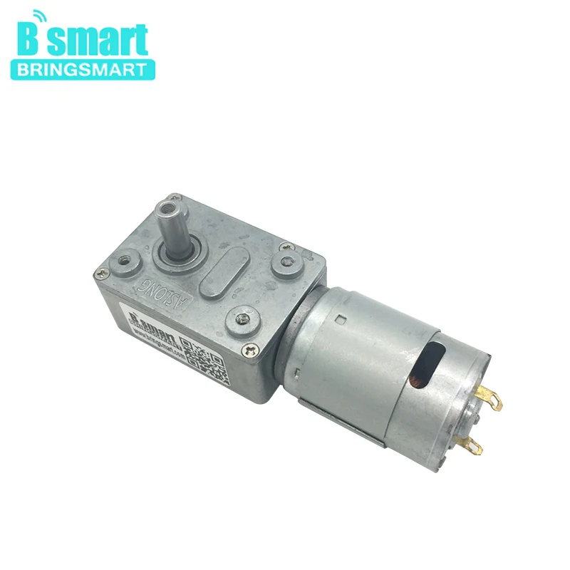 Bringsmart червячный мотор-редуктор контроль скорости 24 В DC Электрический мотор с самоблокирующимся для DIY части вращающейся двери стола Y385