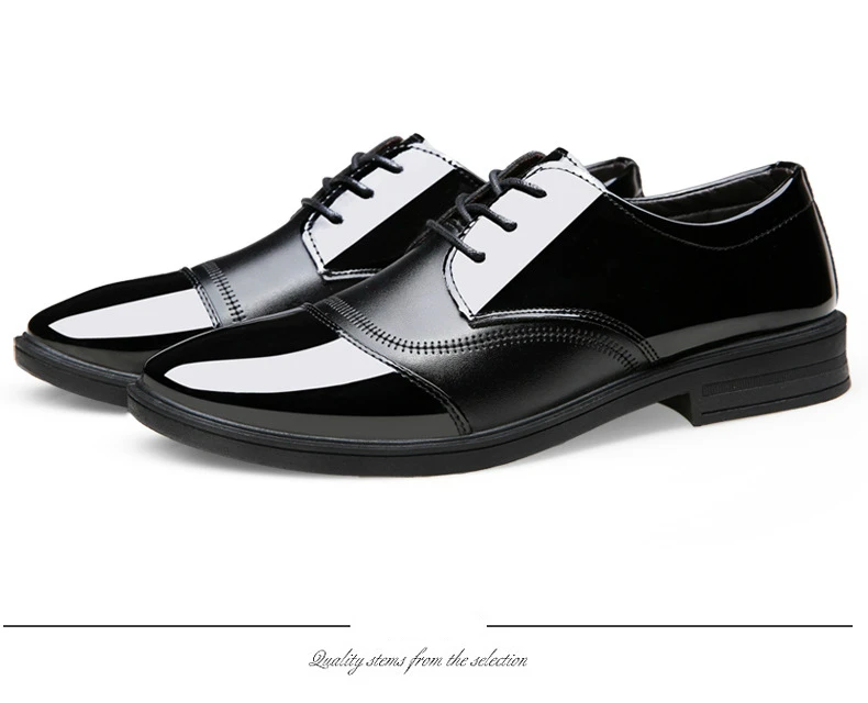 Mazefeng/Новинка года; сезон весна-осень; Мужская обувь с острым носком; однотонные мужские повседневные кожаные туфли на шнуровке; Мужские модельные туфли; классические деловые туфли