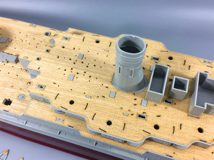 1/200 весы деревянный колоды для Трубач 03701 USS Arizona BB 39 модель корабля|Наборы сборки