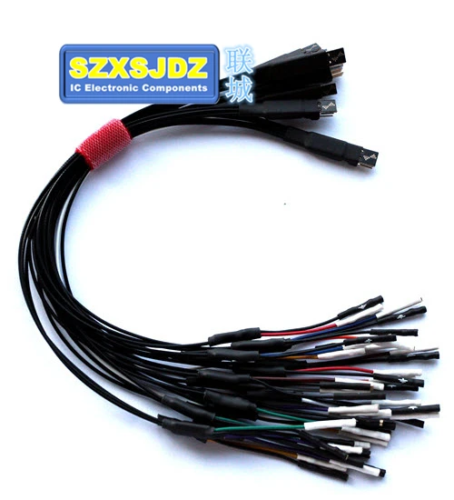 DSLogic Plus DSCope C20P Logic16 saleae16 аксессуары 2 упаковки P6100 зонды/экранированные
