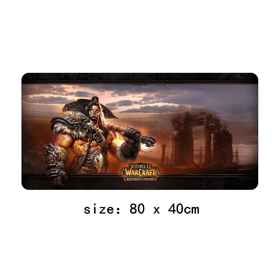 SIANCS 80x40 см XL, игровой коврик для мыши World of Warcraft, большой модный коврик для мыши WOW, для скоростного геймера, для ноутбука, резиновый коврик для ноутбука - Цвет: Model11