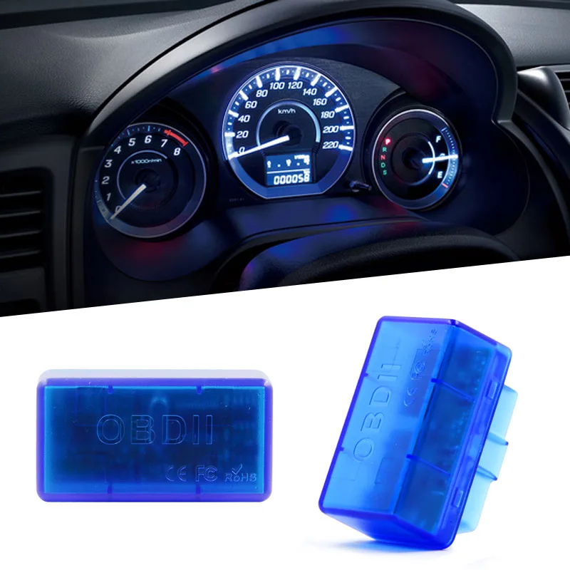 Автомобильный сканер Elm327 V2.1 OBD2 Bluetooth Новый матовый материал Elm-327 2 1 ODB