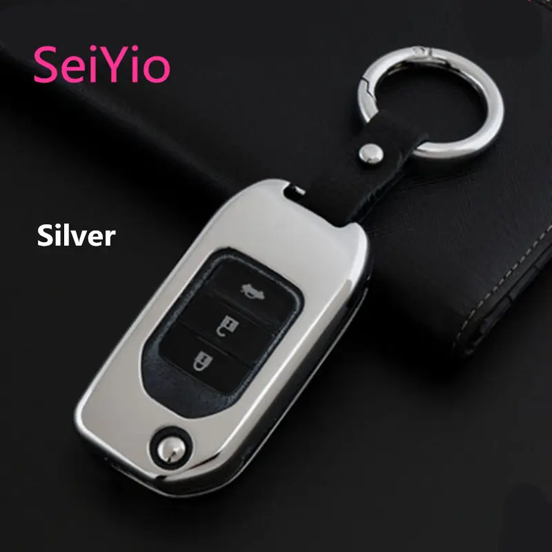 Чехол для брелока SeiYio Honda CRV ling sent XRV Civic Accord VEZEL Fit Odyss чехол из сплава и кожи ключей