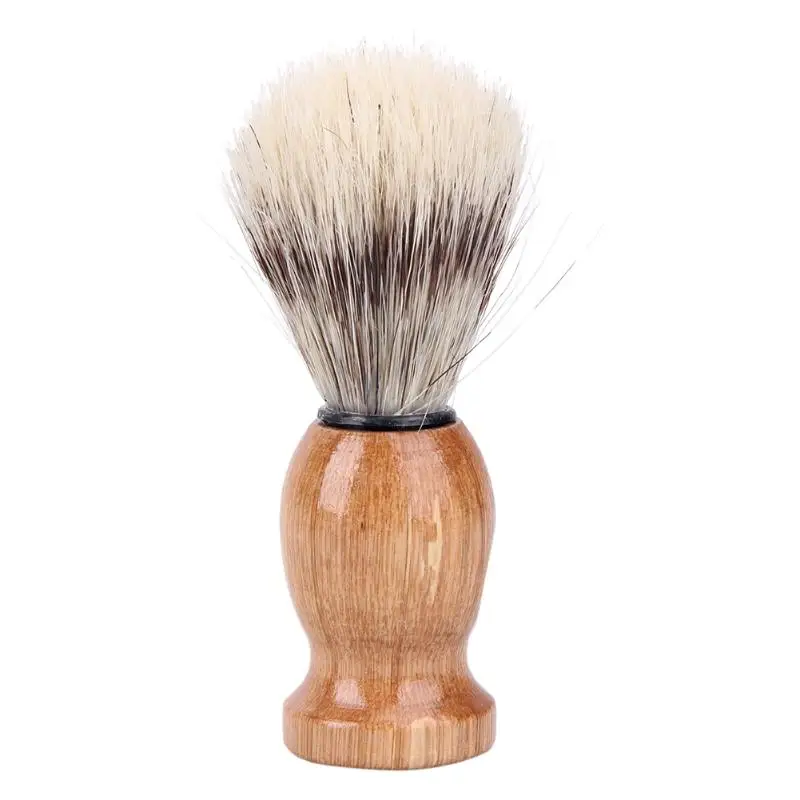 Badger Hair Men's Shaving Brush Salon Facial Beard Cleaning Shave Tool Razor Nylon and hair | Красота и здоровье