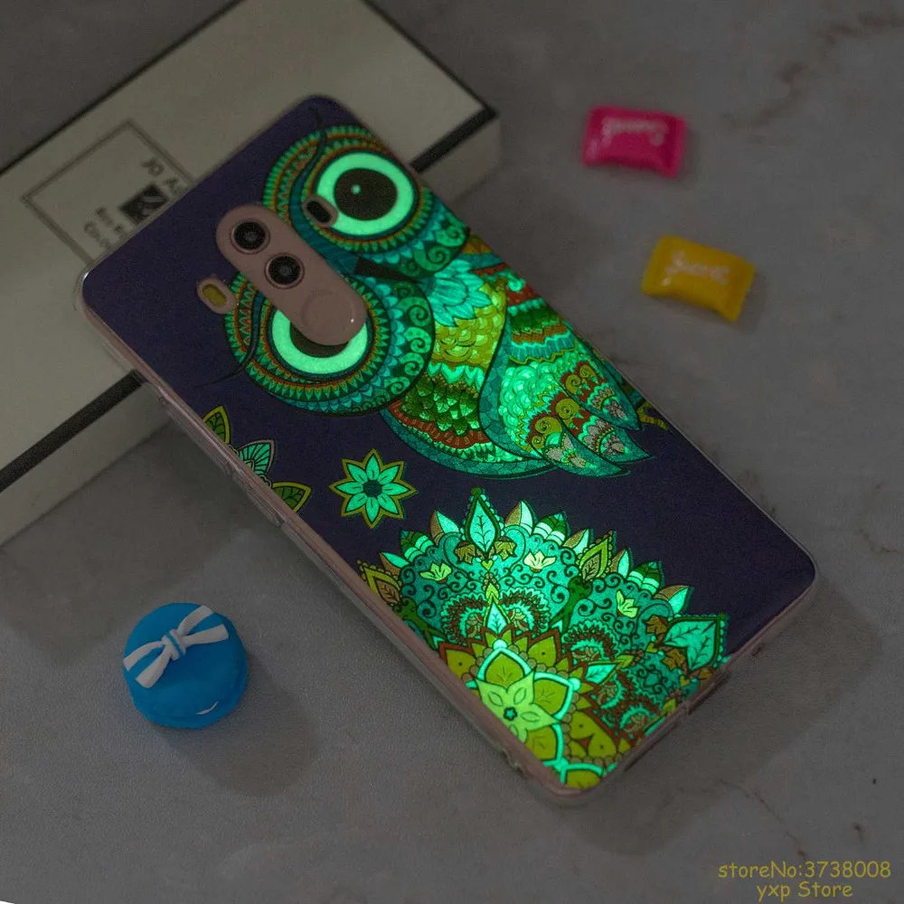 Светящиеся чехлы для телефонов Huawei MATE 10 PRO чехол мягкий TPU силиконовый