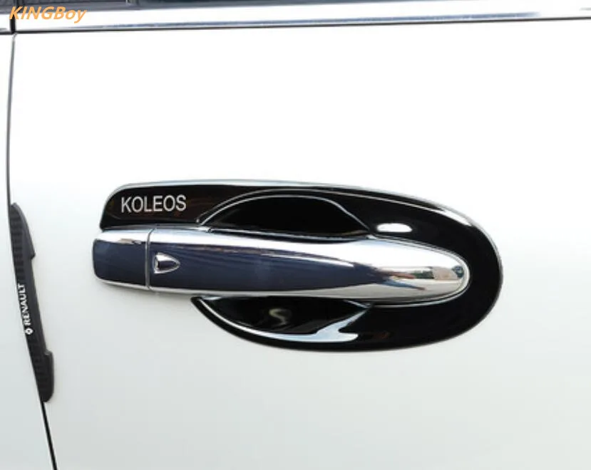 Стальная дверная ручка, покрытие для ручки чаши защитной оболочки для Renault Koleos 2017-2019.