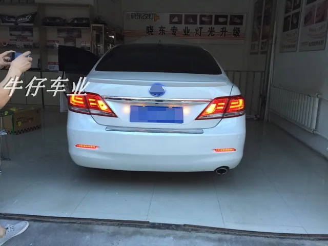 Doxa автомобильный Стайлинг для Toyota Camry задний светильник s 2006-2011 Camry светодиодный задний светильник Aurion задний фонарь DRL+ тормоз+ Парк+ сигнал