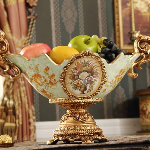 Европейский стиль ретро роскошные высококачественные керамические компот