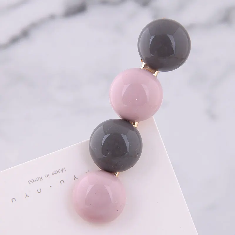 Women Girls hijab pins Side Hair Clip Candy Color Acrylic stone Pins Colored Jewelry | Украшения и аксессуары