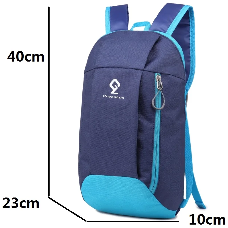 Нейлоновые ультра легкие походные рюкзаки GREENLAN 10L высокое качество на молнии с