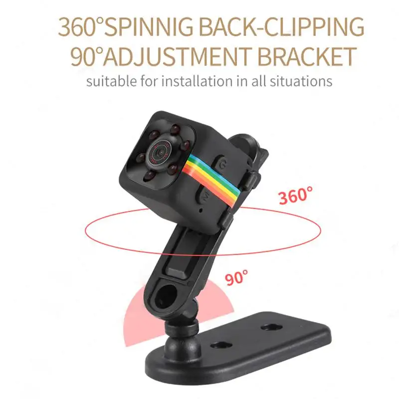 Мини камера HD 480 P/1080 P мини видеокамеры ночного видения DVR инфракрасный