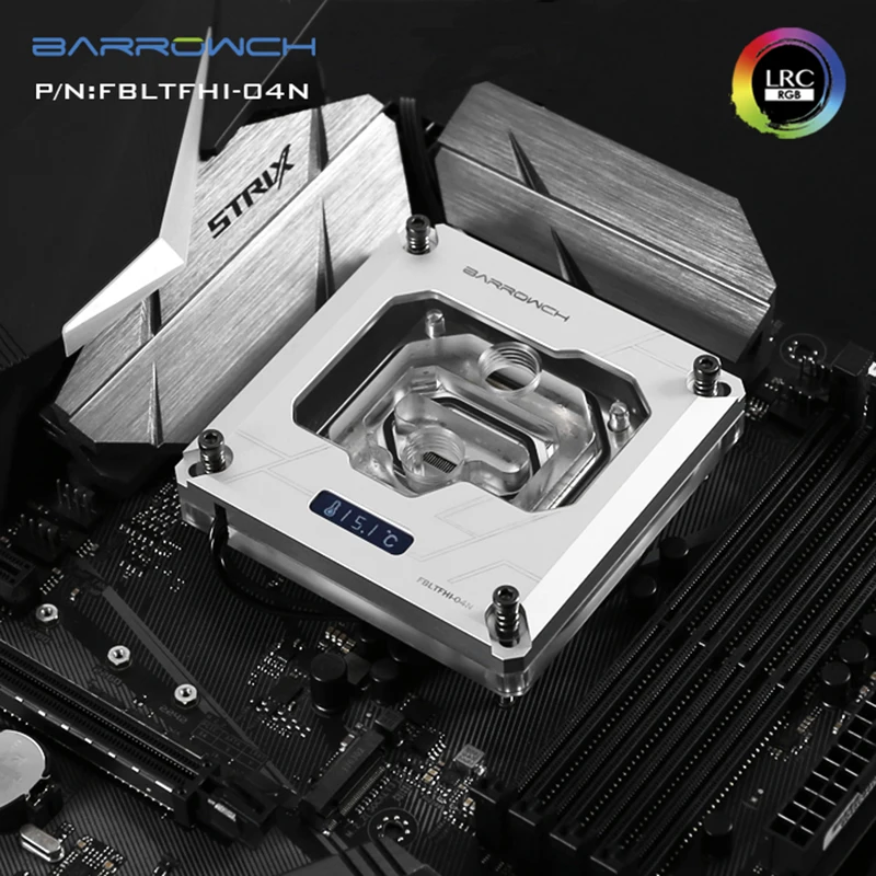 Радиатор водяного охлаждения блок процессора для INTEL LGA1150/1151/1155/1156/X99/X299 RGB Aurora