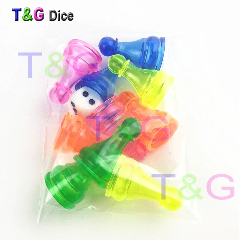 10 шт 34 мм прозрачные пластиковые палочки для настольной игры Аксессуары покерных