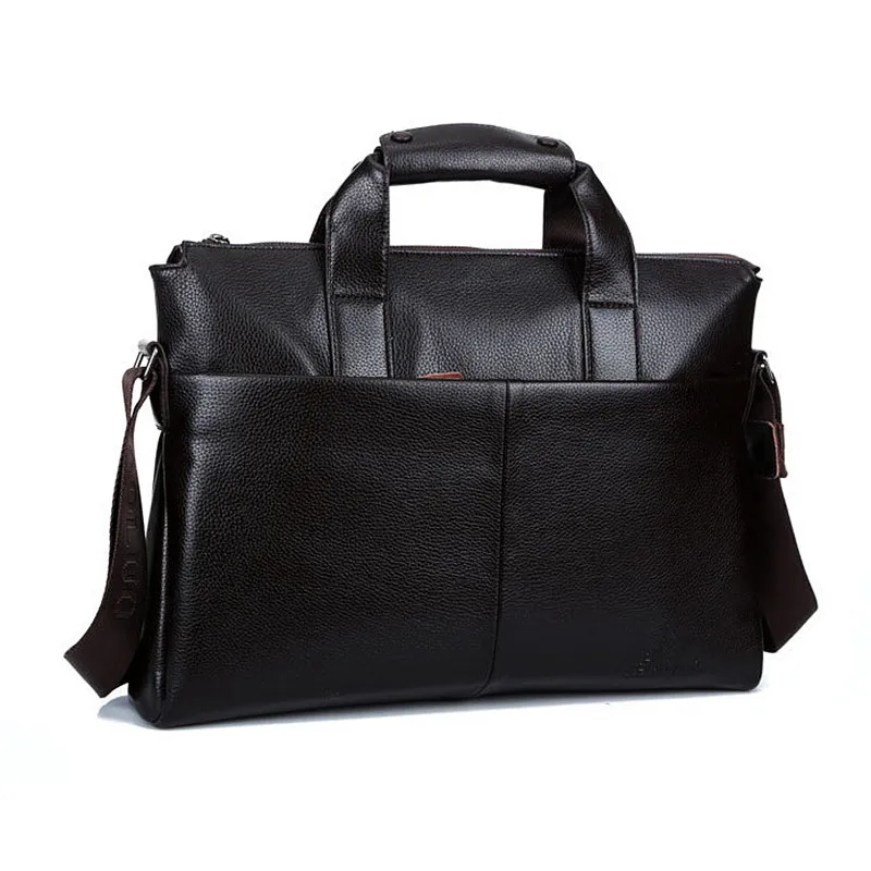 Мужские сумки из натуральной кожи деловая сумка для ноутбука брендовый