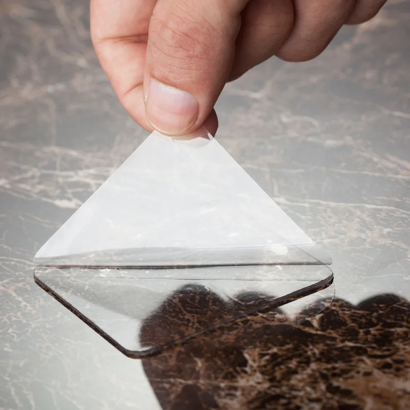 Высокопрочная прозрачная двусторонняя клейкая лента не оставляет следов