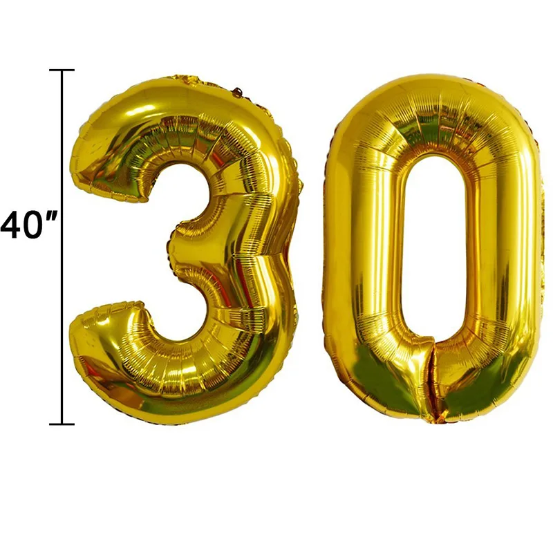 30th День Рождения украшения happy Bday флаг партия набор b день праздник поставки