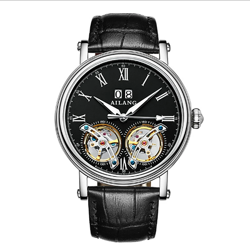 Ailang Топ люксовый бренд Мужские часы повседневные Бизнес наручные мужские