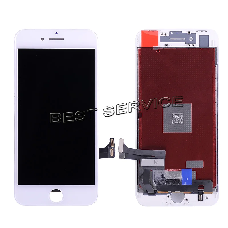 10 шт. ЖК-дисплей без битых пикселей для iPhone 8 Plus с 3D сенсорным экраном дигитайзер в
