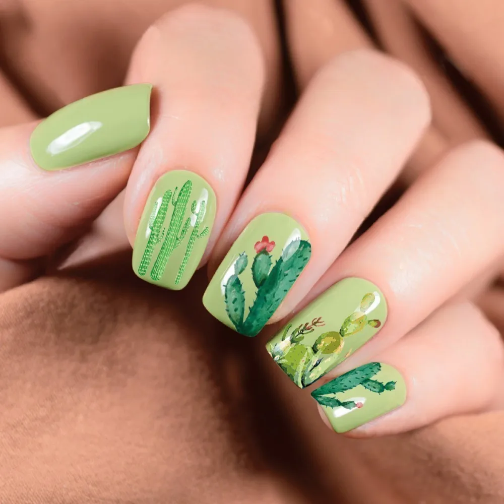 BEAUTYBIGBANG 2 листа DIY тату наклейка для водяного переноса изображения на ноготь