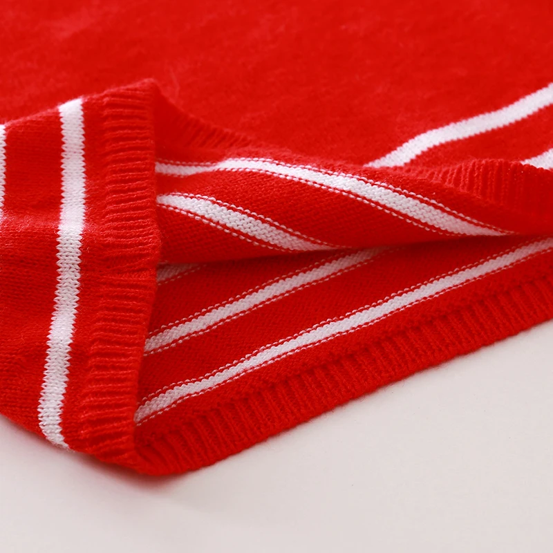 Auro Mesa vestido infantil; рождественское трикотажное платье с длинными рукавами для малышей; платье принцессы с рисунком собаки для малышей; вязаная одежда для маленьких девочек