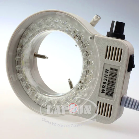 Кольцевой светильник с 56 светодиодами Регулируемая лампа для промышленного