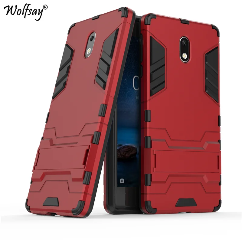 Wolfsay СПС чехол для Nokia 3 силиконовый в виде брони робота телефона Nokia3 TA 1020 1032 5 0