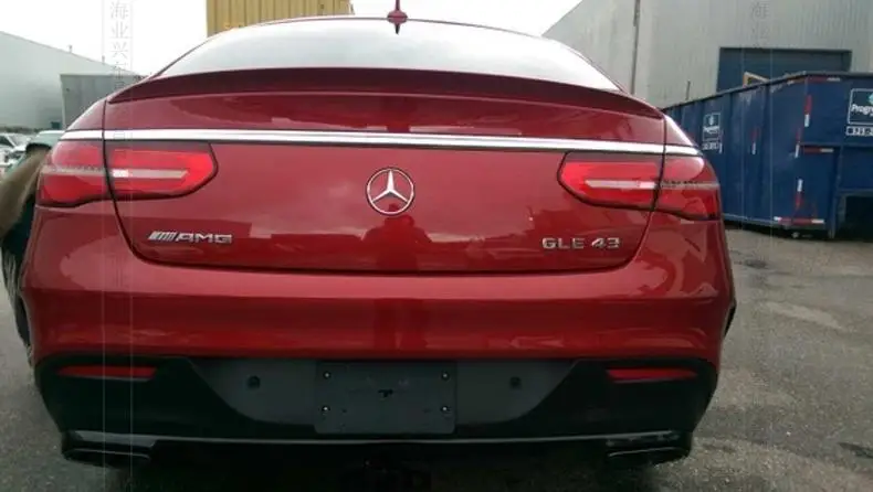Спойлер из АБС материала для Mercedes Benz GLE coupe автомобильный спойлер GLE320 GLE300 GLE400 GLE500