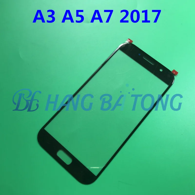 10 шт. ЖК-дисплей стекло для SAMSUNG Galaxy A3 A5 A7 A320 A520 A720 переднее внешнее стекло крышка сенсорной панели объектива