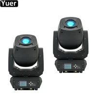 2pcslot 230w led moving head beam spot zoom double prism 3in1 led beam spot wash light dj club party dmx512 stage lighting