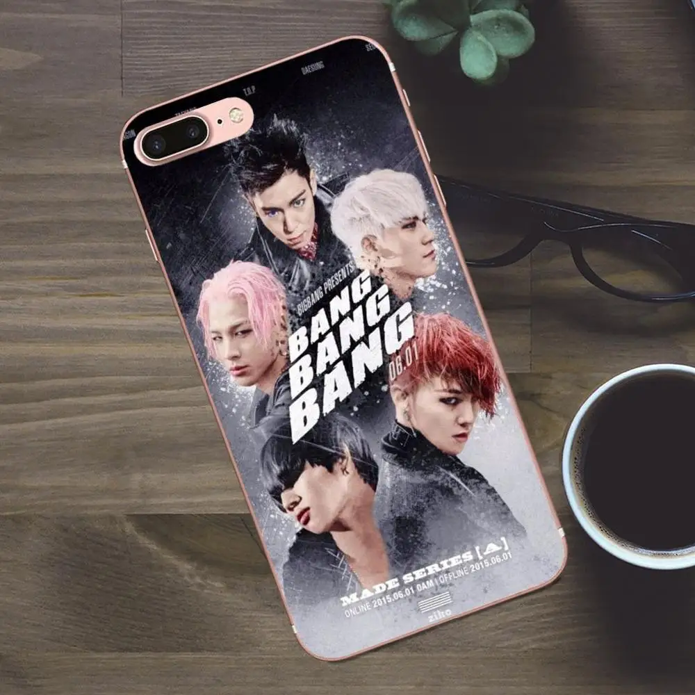Bixedx Мягкий Новый Модный Bigbang для Huawei G8 Honor 5C 5X 6 6X 7 8 9 Y5II Mate P7 P8 P9 P10 P20 Lite Plus 2017 |