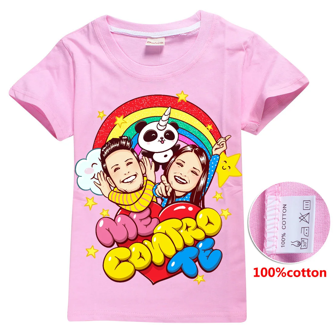 2019 детская футболка из чистого хлопка жилет с короткими рукавами рисунком