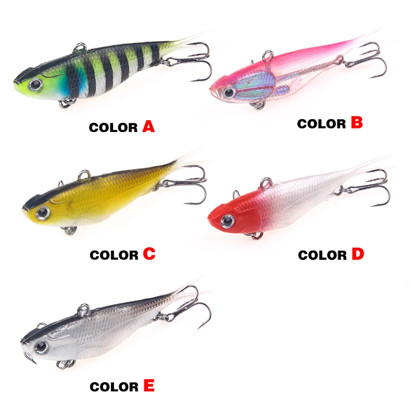 HAODIAOZHE VIB Рыболовная Приманка Minnow мягкие приманки острые искусственные крючки 9 5
