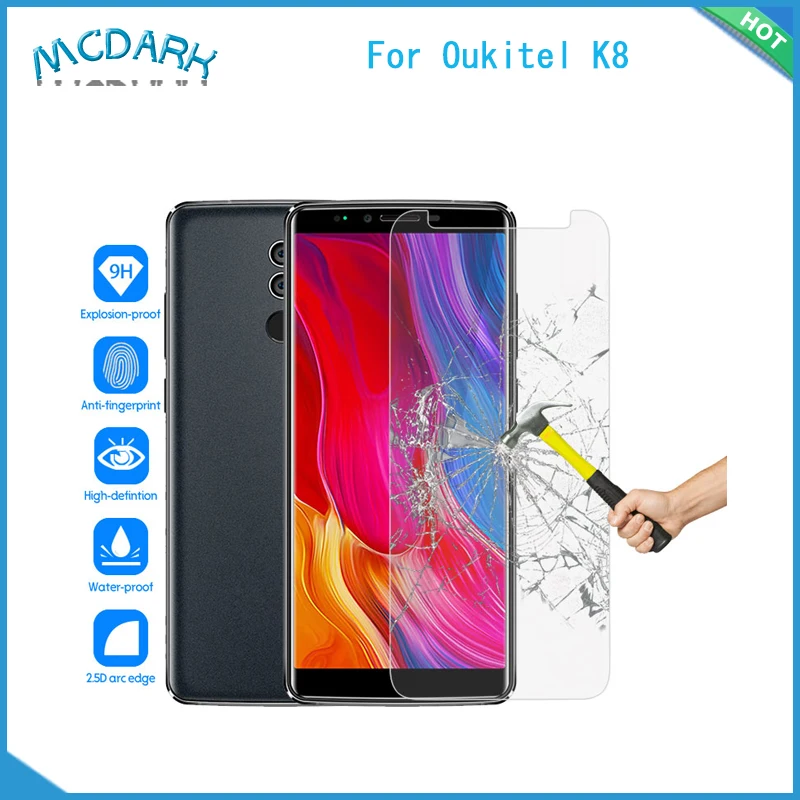 Mcdark 6 0 ''для Oukitel K8 Переднее стекло защитная пленка для экрана замена простота