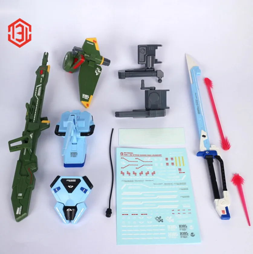 Оружие M3 набор мечей и пусковой установки для Bandai 1/60 GAT X105 Strike Gundam|sword weapon|gundam