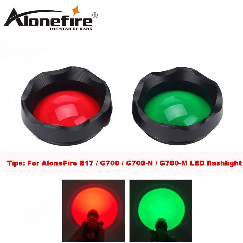Red green lens AloneFire G700 мощный светодиодный фонарь CREE XML T6 L2 U3 Zoom фонарь Тактический zaklamp туристический фонарь 18650 перезаряжаемый аккумулятор - Испускаемый цвет: Red green lens